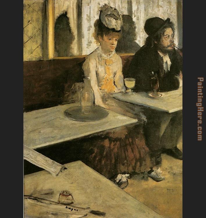 Edgar Degas Absinthe